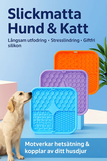 Lickmatta för Hund & Katt