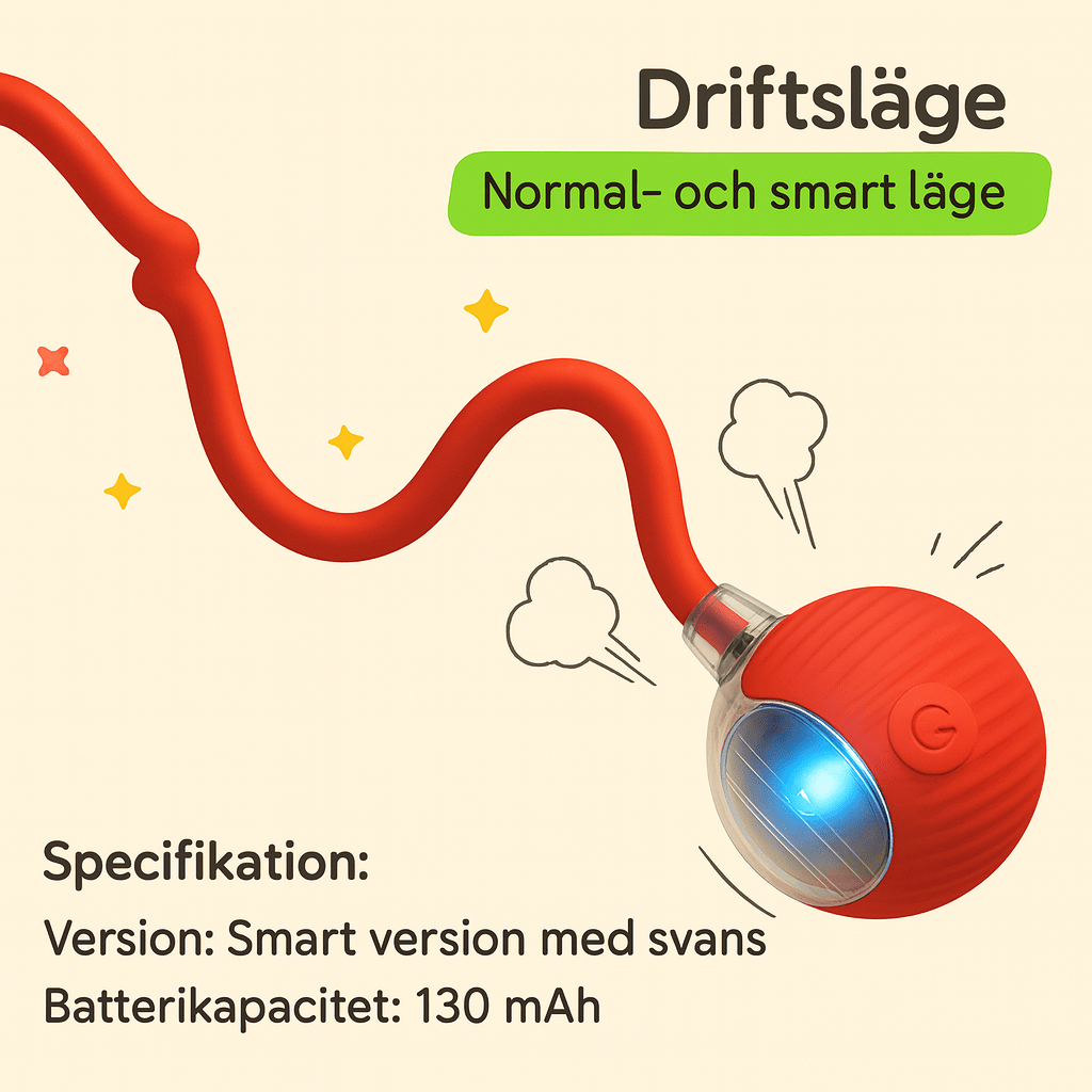 Interaktiv Boll för Katter