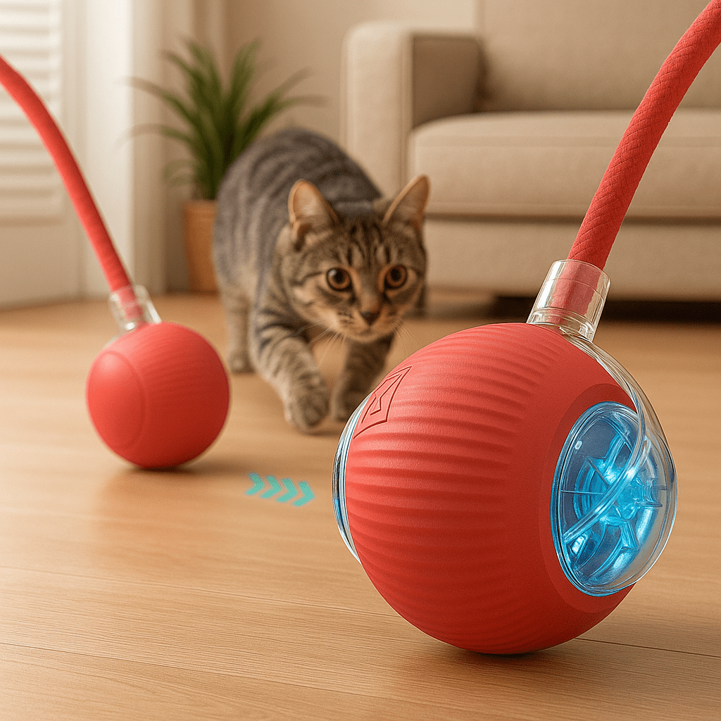 Interaktiv Boll för Katter