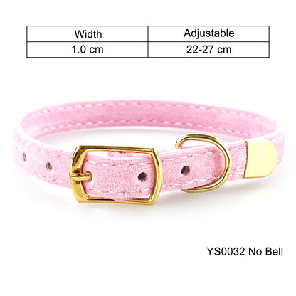 Katthalsband med Bjällra