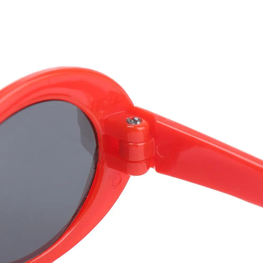 Runda solglasögon för katt