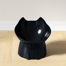 Höjd Kattmatskål med Lutande Design