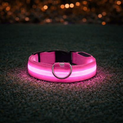 Laddningsbart LED Halsband för Hund